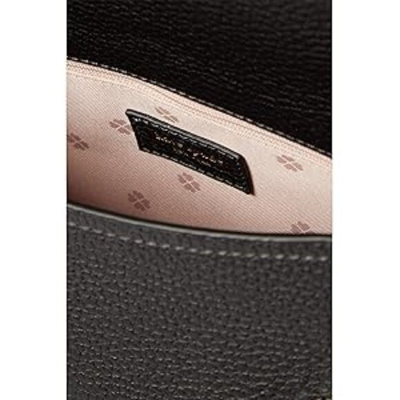 Kate Spade Laurel Way Large Carsen Saffiano Leather Crossbody Black