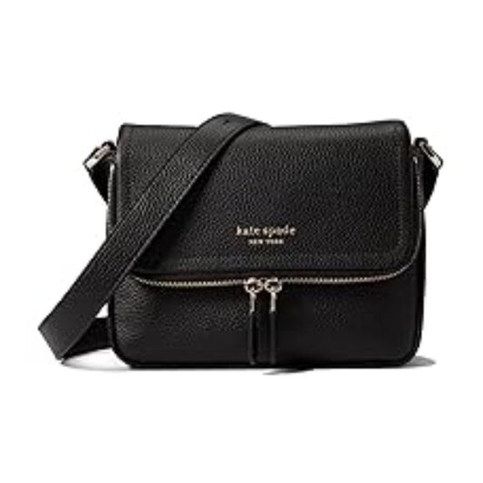 Kate Spade Laurel Way Large Carsen Saffiano Leather Crossbody Black