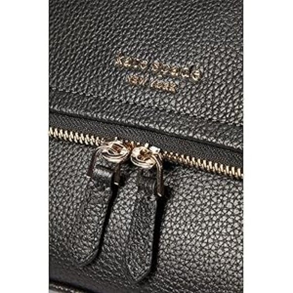 Kate Spade Laurel Way Large Carsen Saffiano Leather Crossbody Black