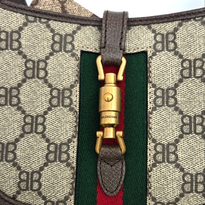 Gucci Balenciaga Collab Jackie 1961 Mini Shoulder Bag with Adjustable Strap NWOT