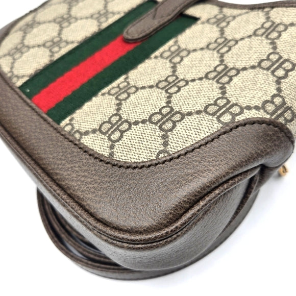 Gucci Balenciaga Collab Jackie 1961 Mini Shoulder Bag with Adjustable Strap NWOT