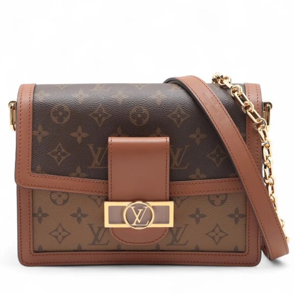 Louis Vuitton Reverse Monogram Dauphine MM Bag