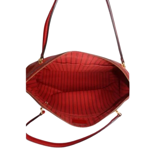 Louis Vuitton Red Bastille MM Monogram Empreinte 2-way Bag
