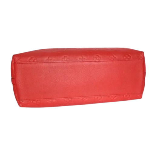 Louis Vuitton Red Bastille MM Monogram Empreinte 2-way Bag