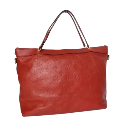 Louis Vuitton Red Bastille MM Monogram Empreinte 2-way Bag