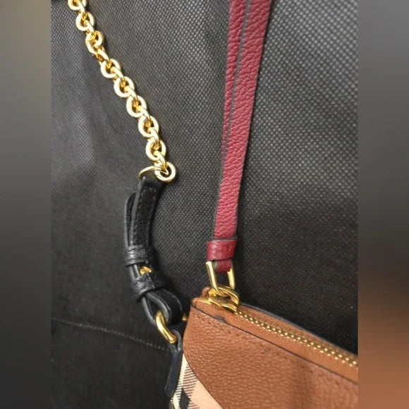 Burberry Haymarket Check Peyton Crossbody