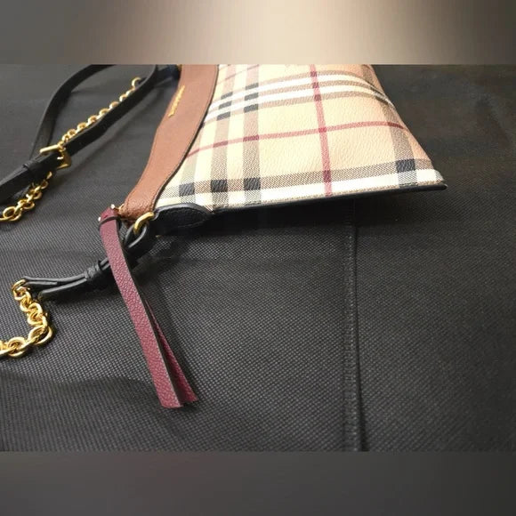 Burberry Haymarket Check Peyton Crossbody