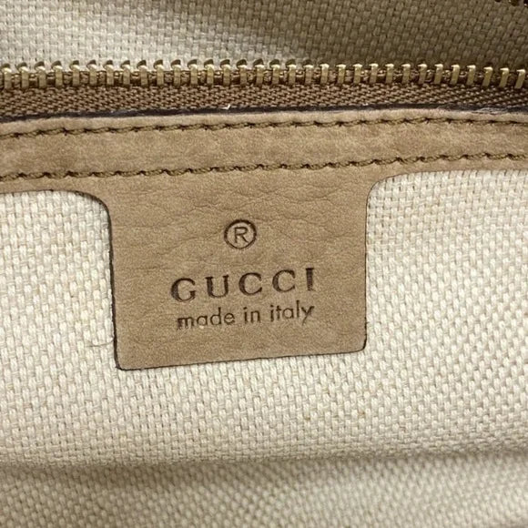 Gucci Tan Suede/Leather Soho Shoulder Bag