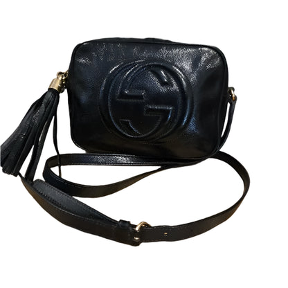 Gucci Patent Leather Soho Disco Bag