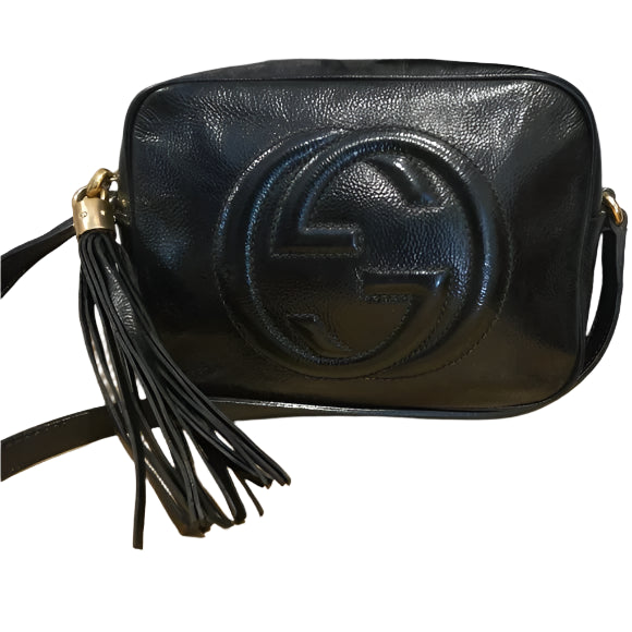 Gucci Patent Leather Soho Disco Bag