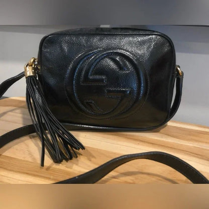 Gucci Patent Leather Soho Disco Bag