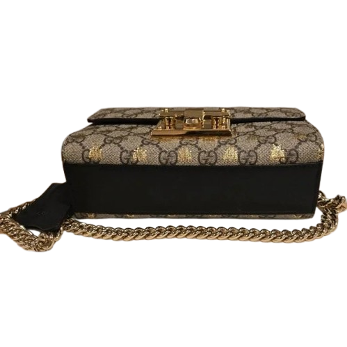 Gucci Small Padlock GG Bees 2-way Bag