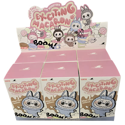 POP MART Labubu The Monsters Exciting Macaron Plush Series 1 Blind Box
