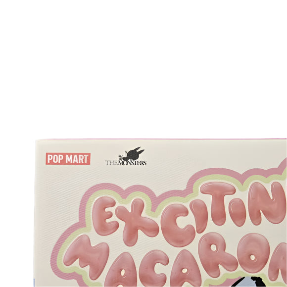 POP MART Labubu The Monsters Exciting Macaron Plush Series 1 Blind Box