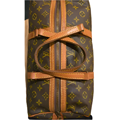 Louis Vuitton Brown Monogram Saxe Souple 35