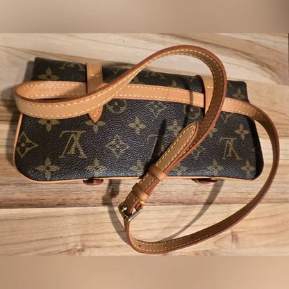 Louis Vuitton Pochette Marelle PM Monogram Belt/Crossbody Bag