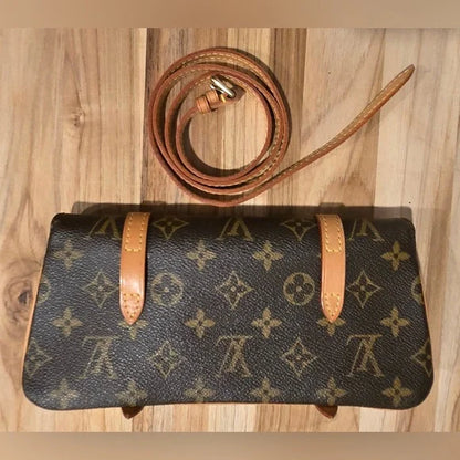 Louis Vuitton Pochette Marelle PM Monogram Belt/Crossbody Bag