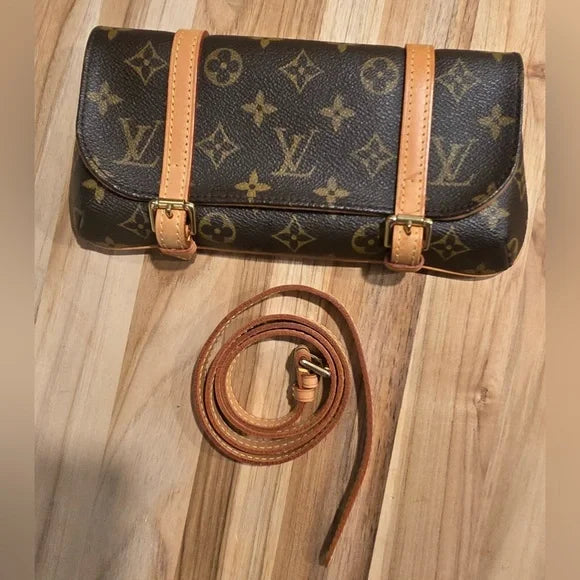 Louis Vuitton Pochette Marelle PM Monogram Belt/Crossbody Bag