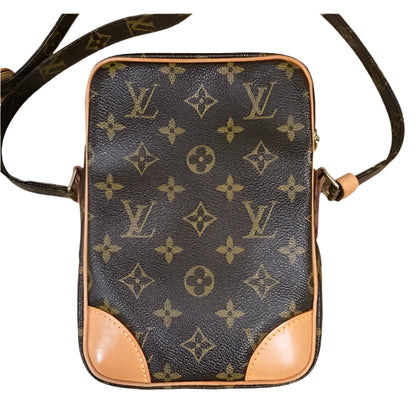 Louis Vuitton Vintage Brown Canvas Danube Crossbody