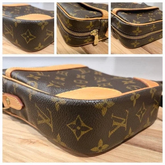 Louis Vuitton Vintage Brown Canvas Danube Crossbody