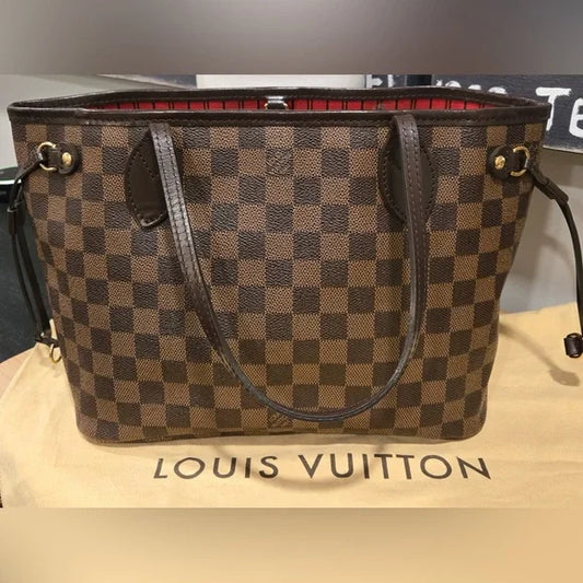 Louis Vuitton Damier Neverfull PM Canvas Tote