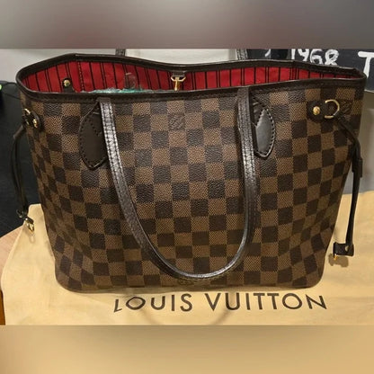 Louis Vuitton Damier Neverfull PM Canvas Tote