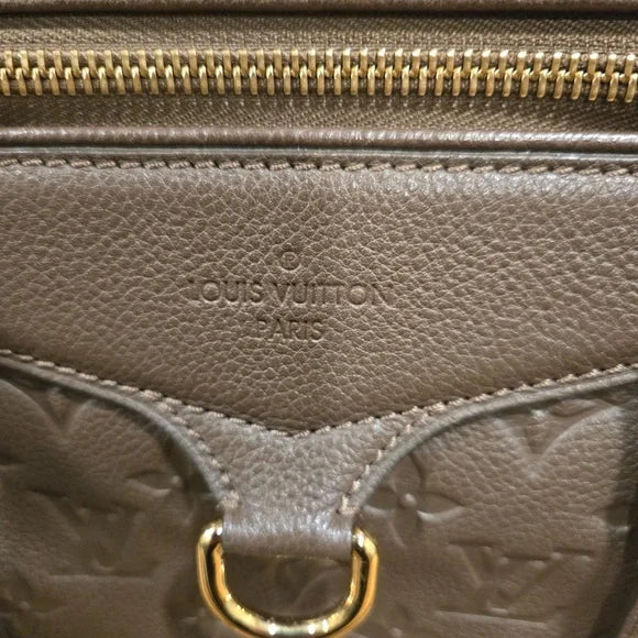 Louis Vuitton Dark Brown Bastille MM Monogram Empreinte 2-way Bag