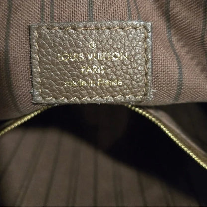 Louis Vuitton Dark Brown Bastille MM Monogram Empreinte 2-way Bag