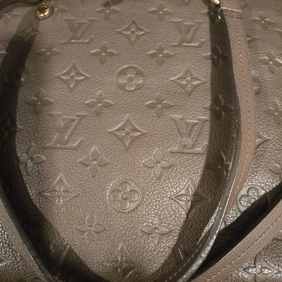 Louis Vuitton Dark Brown Bastille MM Monogram Empreinte 2-way Bag
