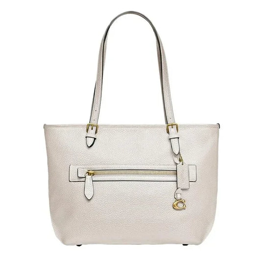 COACH Taylor White Polished Pebble Women  - NEW with tags