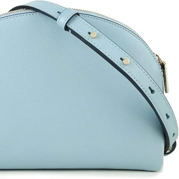 Kate Spade New York Spencer Double Zip Dome Crossbody Teacup