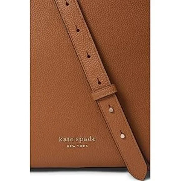 Kate Spade New York Hudson Pebbled Leather Large Hobo Bag Bungalow