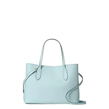 Kate Spade New York Harper Leather Tote Satchel Handbag Blue