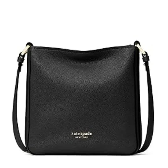 Kate Spade Core Pebble Pebbled Leather Small Messenger Black