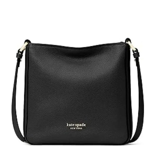 Kate Spade Core Pebble Pebbled Leather Small Messenger Black