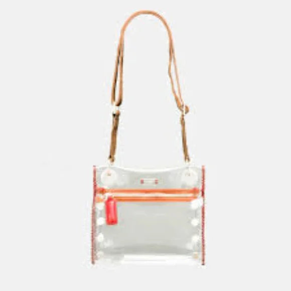 Hammitt Tony Small Clear Clear/Brushed Gold - New With Tags