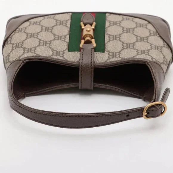 Gucci Balenciaga Collab Jackie 1961 Mini Shoulder Bag with Adjustable Strap NWOT