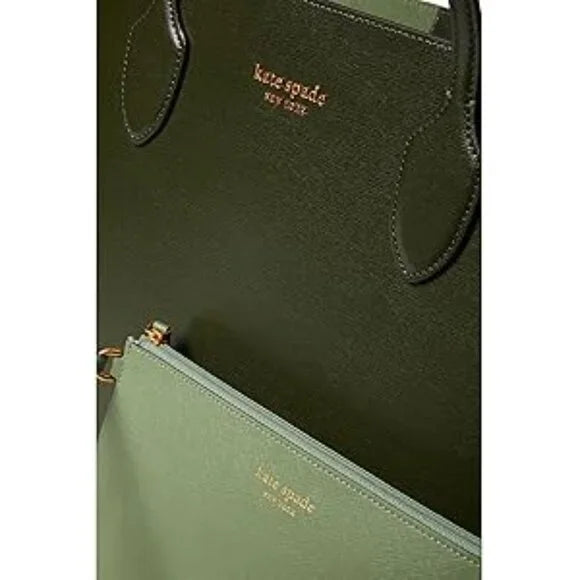 kate spade new york Bleecker Saffiano Leather Large Tote Bonsai Tree