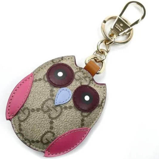 GUCCI Owl Shape Bag Charm Keychain Multicolor 821813 9AAGU 8075 - NWOT