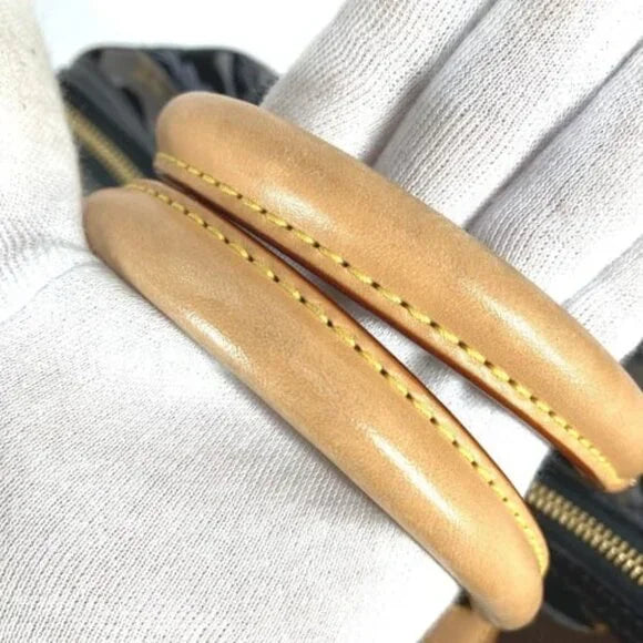 LOUIS VUITTON M40436 Monogram Fleur de Ge Speedy 30 Boston Bag Sequins Handbag