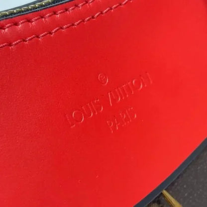 Louis Vuitton Monogram 2WAY Shoulder/Tote Bag Kabuki Brown Red