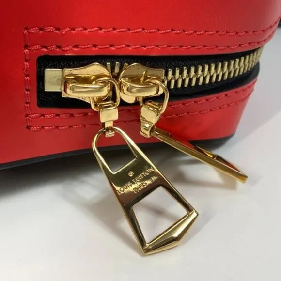 Louis Vuitton Monogram 2WAY Shoulder/Tote Bag Kabuki Brown Red