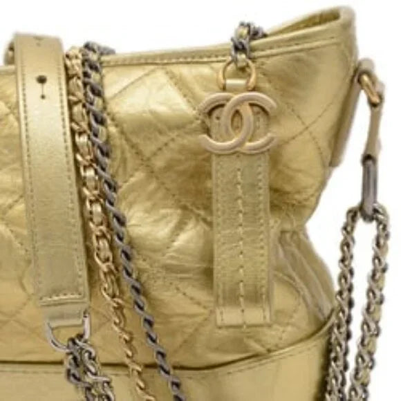 Chanel Gabriel Hobo Large Shoulder Bag Gold A93824