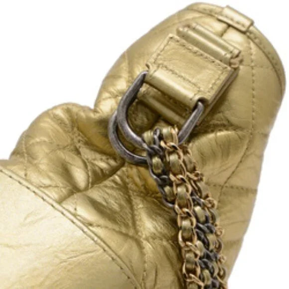 Chanel Gabriel Hobo Large Shoulder Bag Gold A93824