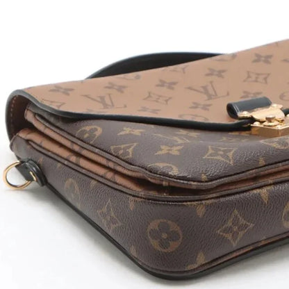 Louis Vuitton monogram reverse Pochette Metis MM M44876 DU4186 Brown