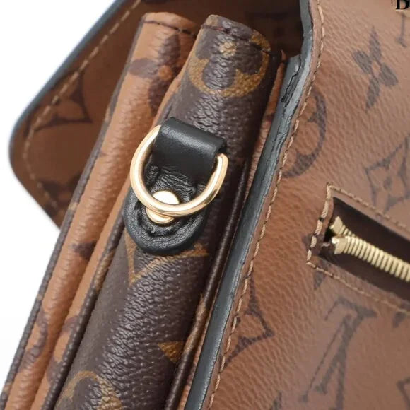 Louis Vuitton monogram reverse Pochette Metis MM M44876 DU4186 Brown