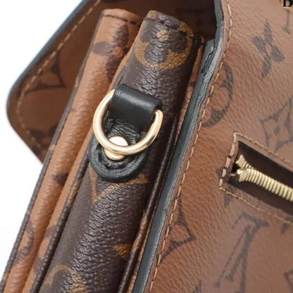 Louis Vuitton monogram reverse Pochette Metis MM M44876 DU4186 Brown