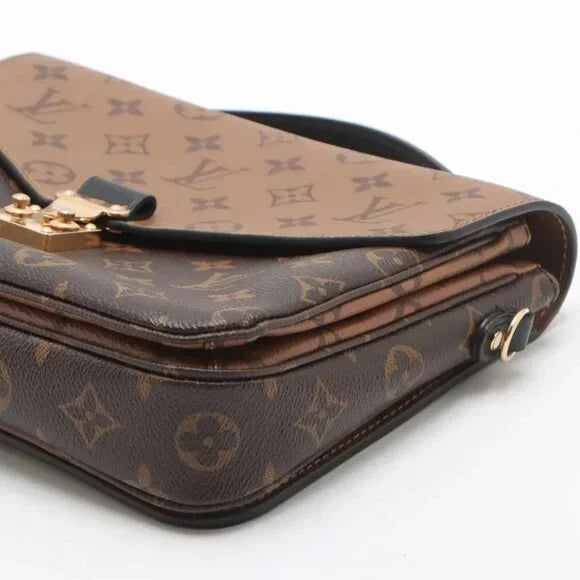 Louis Vuitton monogram reverse Pochette Metis MM M44876 DU4186 Brown