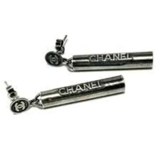 Authentic Chanel Drop Stud Earrings