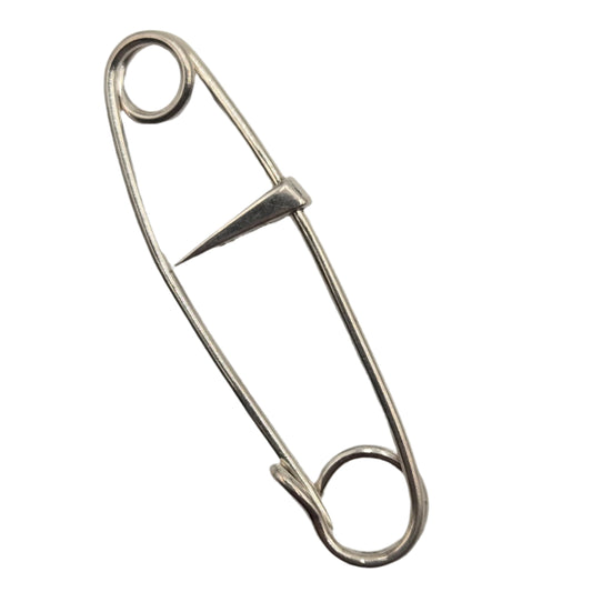 Hermes Sterling Silver Pin Brooch